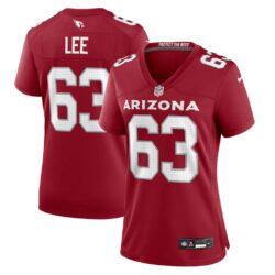 Vershon Lee Arizona Cardinals Nike Women's Team Game Jersey - - Front View