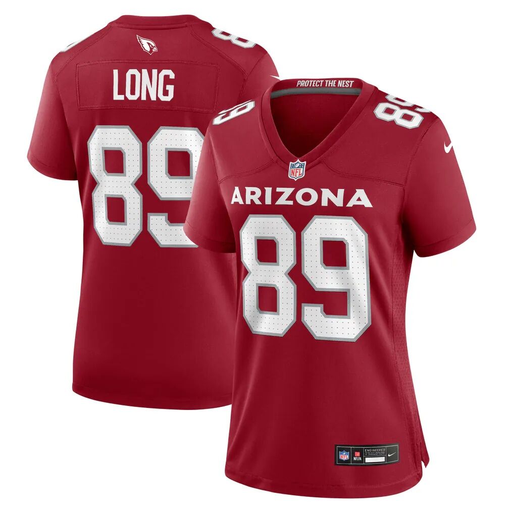 Hunter Long Arizona Cardinals Nike Women's Team Game Jersey - Cardinal