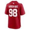 Jared Harrison-Hunte Arizona Cardinals Nike Team Game Jersey - - Alt2