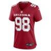 Jared Harrison-Hunte Arizona Cardinals Nike Women's Team Game Jersey - - Alt1