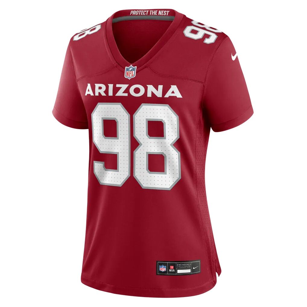 Jared Harrison-Hunte Arizona Cardinals Nike Women's Team Game Jersey - Cardinal