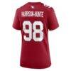Jared Harrison-Hunte Arizona Cardinals Nike Women's Team Game Jersey - - Alt2