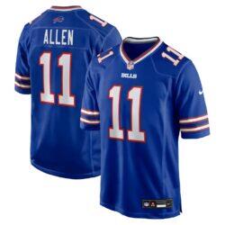 Kyle Allen Buffalo Bills Nike Team Game Jersey - - Front View