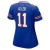Kyle Allen Buffalo Bills Nike Women's Team Game Jersey - - Alt2