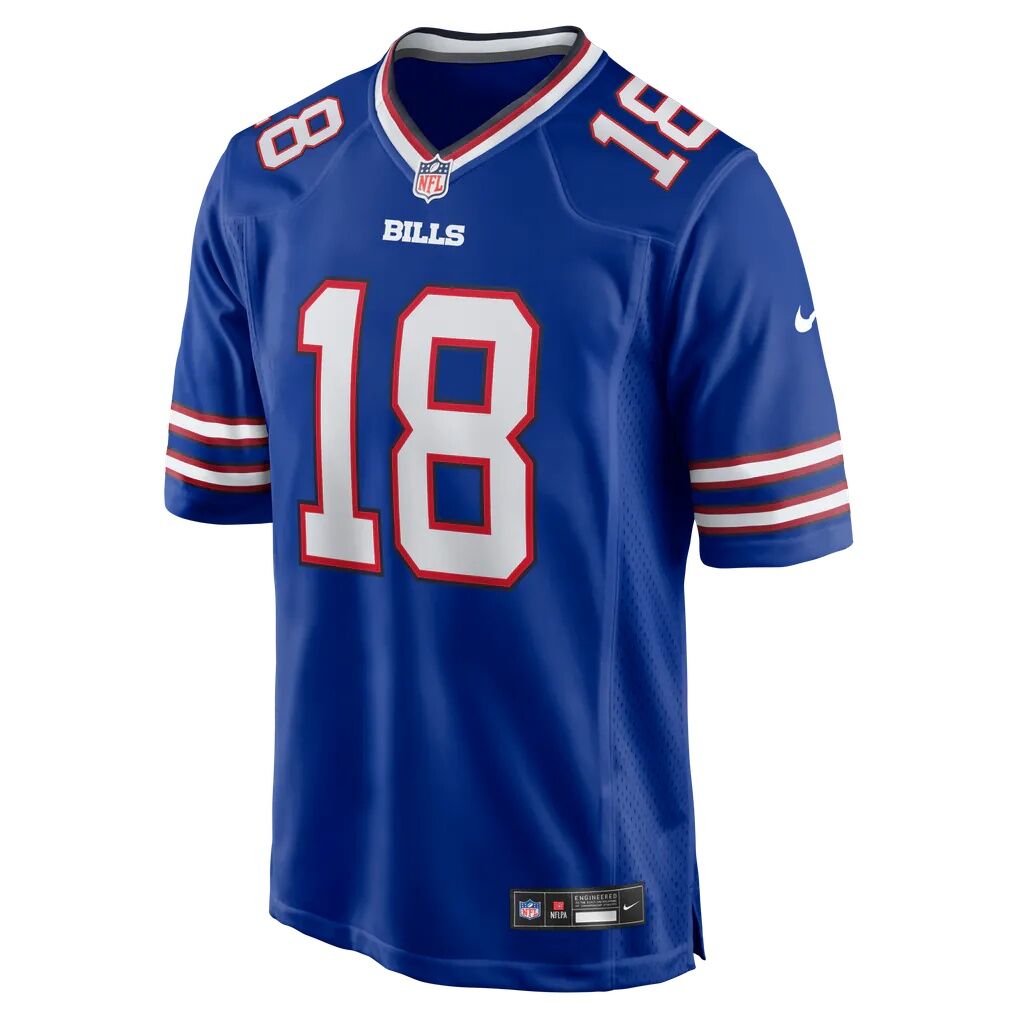 Trent Sherfield Sr. Buffalo Bills Nike Team Game Jersey - Royal