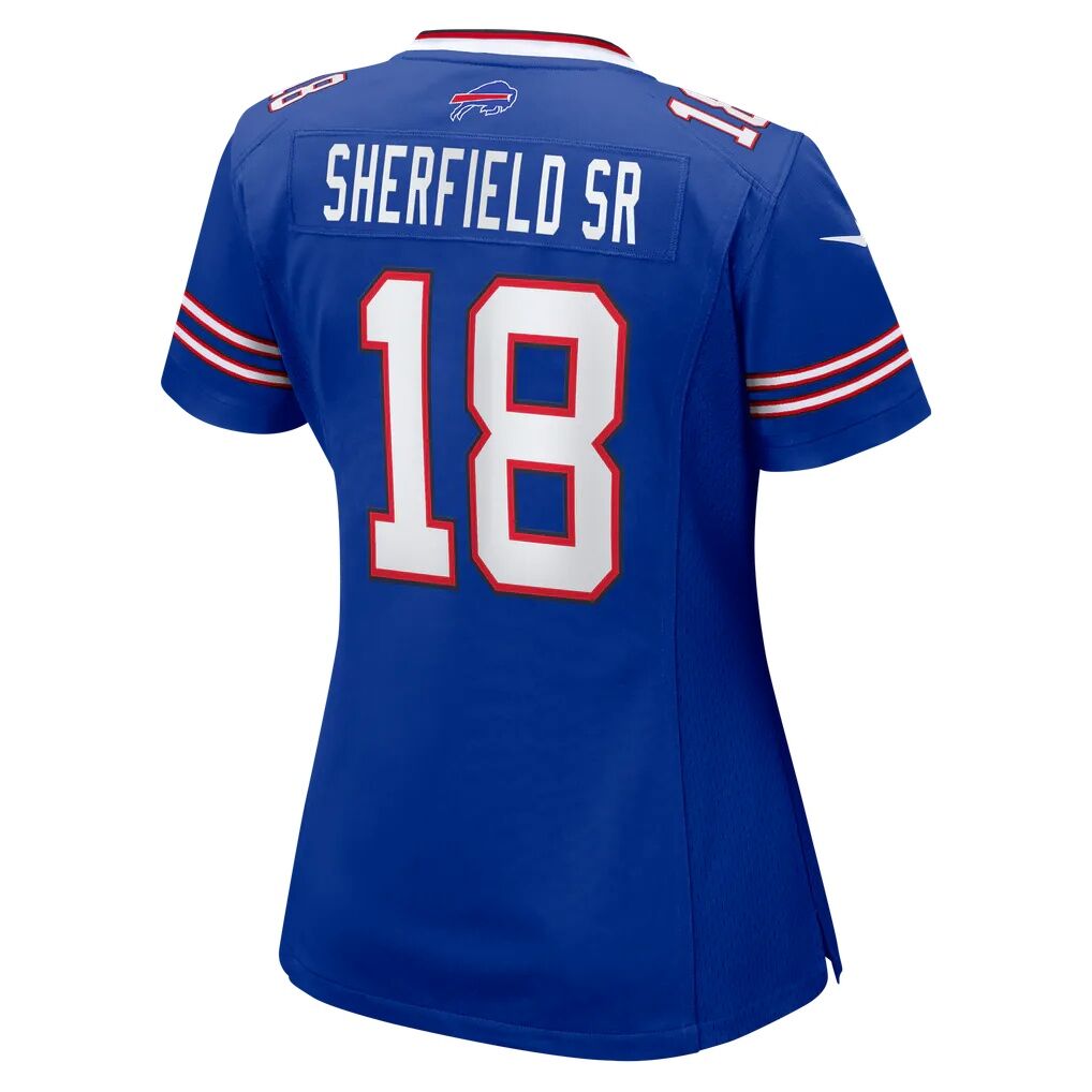 Trent Sherfield Sr. Buffalo Bills Nike Women's Team Game Jersey - Royal