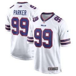 T.J. Parker Buffalo Bills Nike Game Jersey - White - Front View