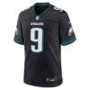Makai Lemon Philadelphia Eagles Nike Alternate Game Jersey - Black - Side View