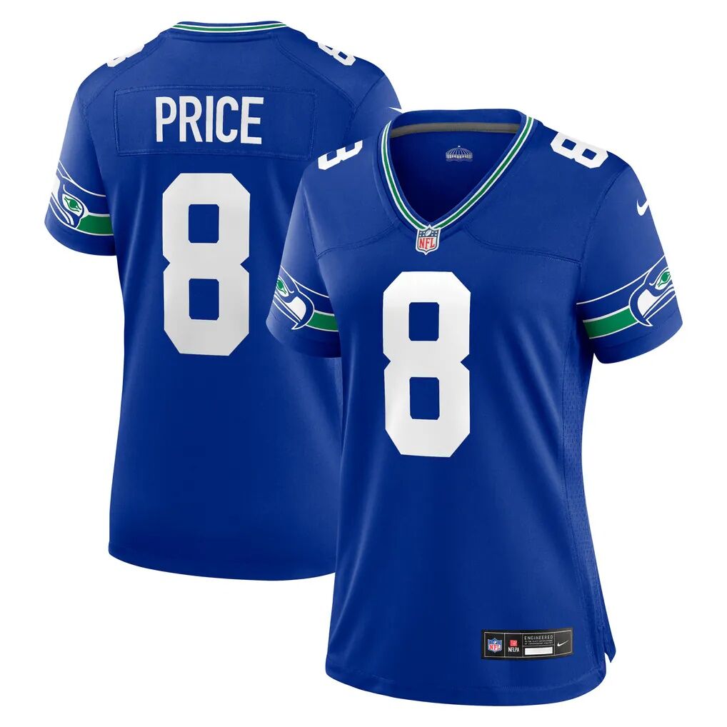 Jadarian Price Seattle Seahawks Nike Women's Alternate Game Jersey - Royal