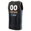 Atlanta Dream Fashion7 Fast Break Custom Jersey - Black - Detail View