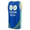 Dallas Wings Fashion7 Fast Break Custom Jersey - Blue - Detail View