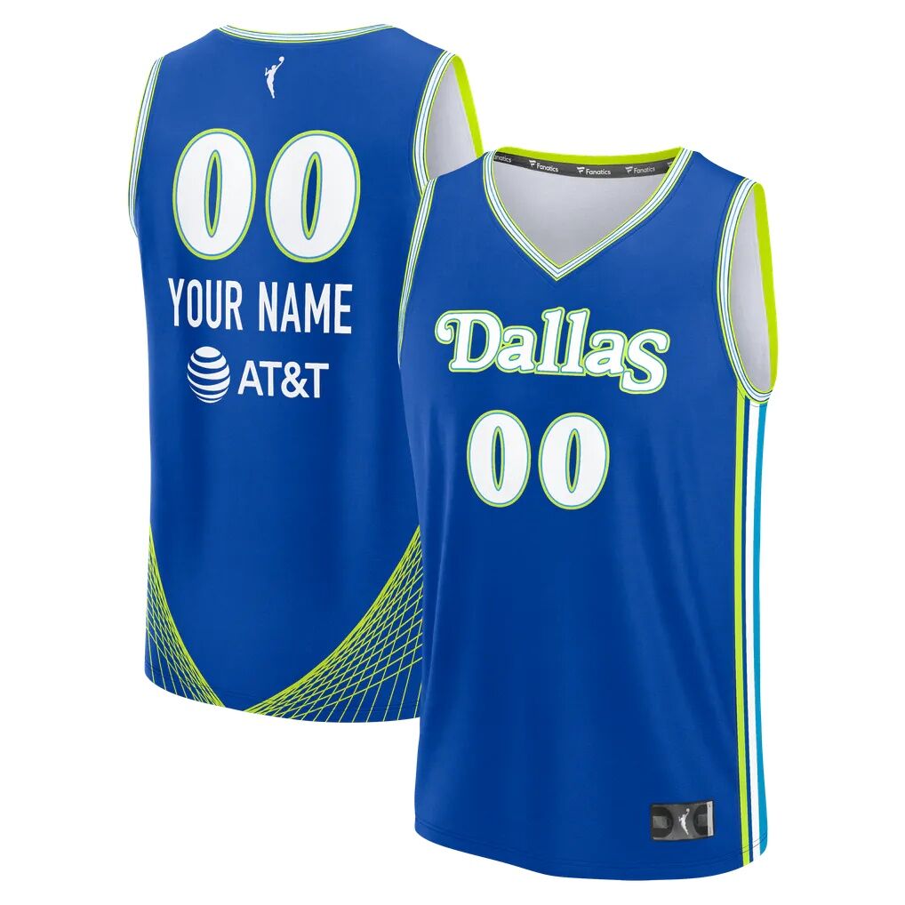 Dallas Wings Fashion7 Fast Break Custom Jersey - Rebel Edition