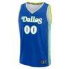 Dallas Wings Fashion7 Fast Break Custom Jersey - Blue - Side View