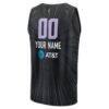 Golden State Valkyries Fashion7 Fast Break Custom Jersey - Black - Detail View