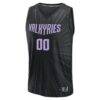 Golden State Valkyries Fashion7 Fast Break Custom Jersey - Black - Side View