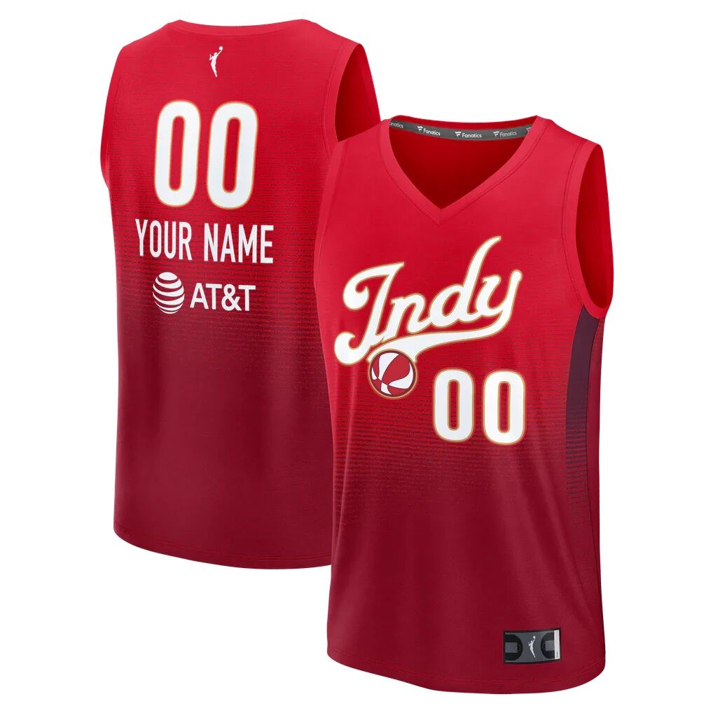 Indiana Fever Fashion7 Fast Break Custom Jersey - Rebel Edition