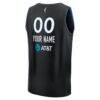 Minnesota Lynx Fashion7 Fast Break Custom Jersey - Black - Detail View