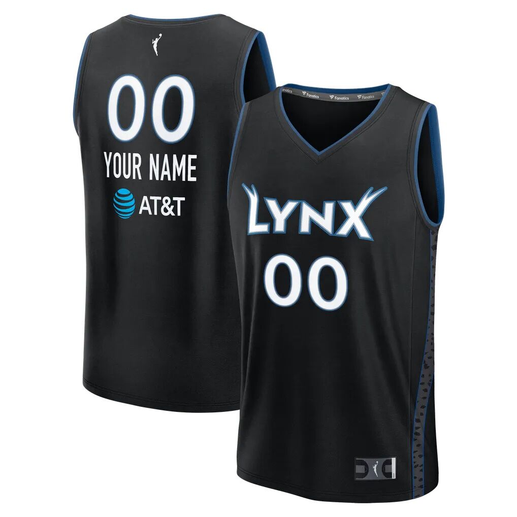 Minnesota Lynx Fashion7 Fast Break Custom Jersey - Rebel Edition