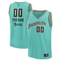 New York Liberty Fashion7 Fast Break Custom Jersey - Rebel Edition - - Front View