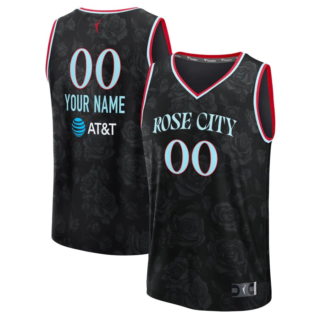 Portland Fire Fashion7 Fast Break Custom Jersey - Rebel Edition