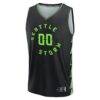 Seattle Storm Fashion7 Fast Break Custom Jersey - Black - Side View