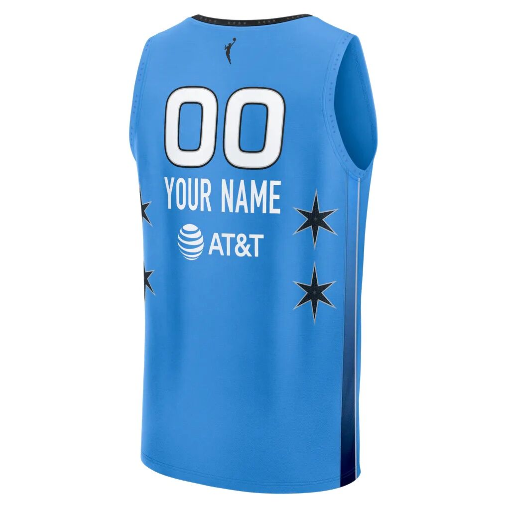 Chicago Sky Fashion7 Youth Fast Break Custom Jersey - Rebel Edition - Sky Blue