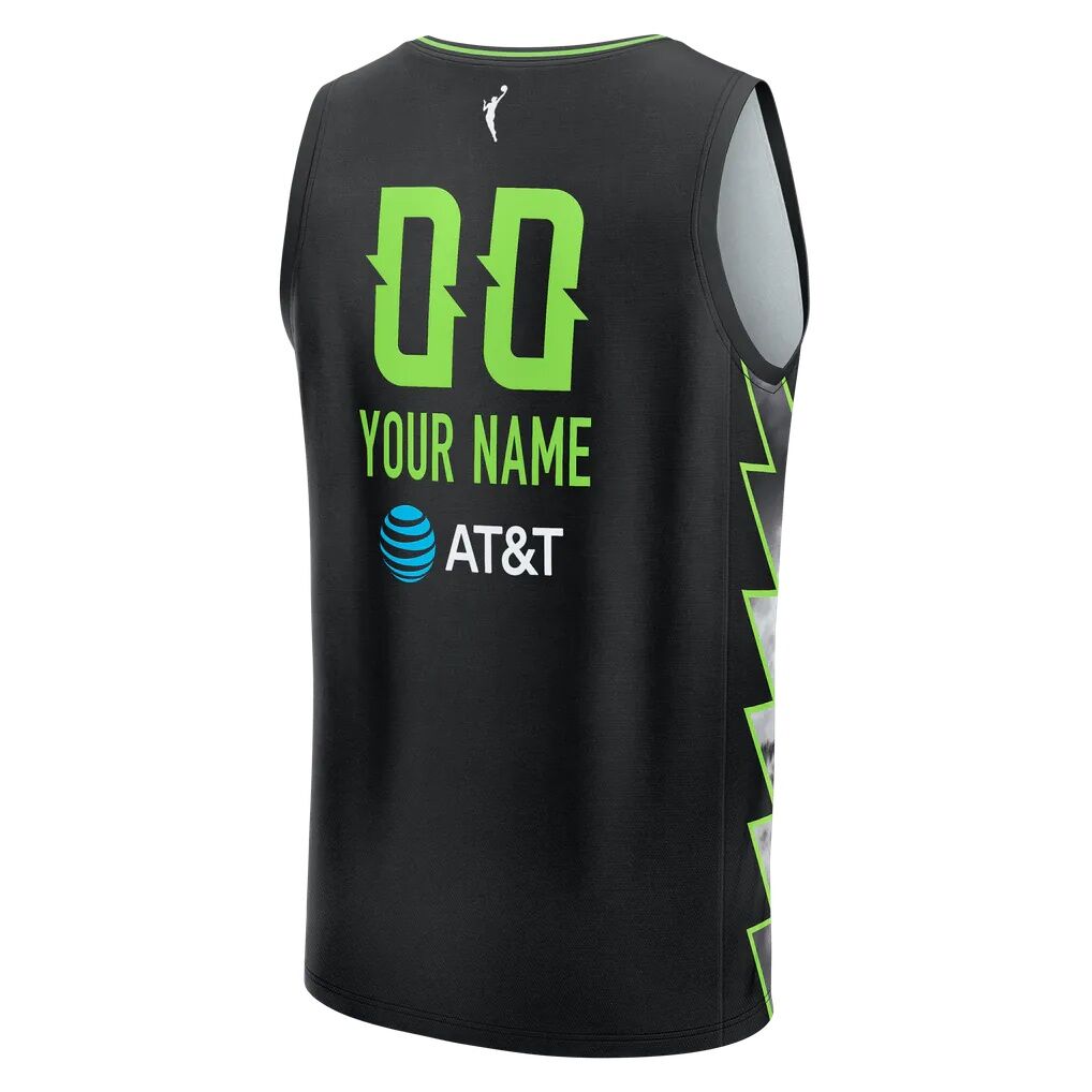 Seattle Storm Fashion7 Youth Fast Break Custom Jersey - Rebel Edition