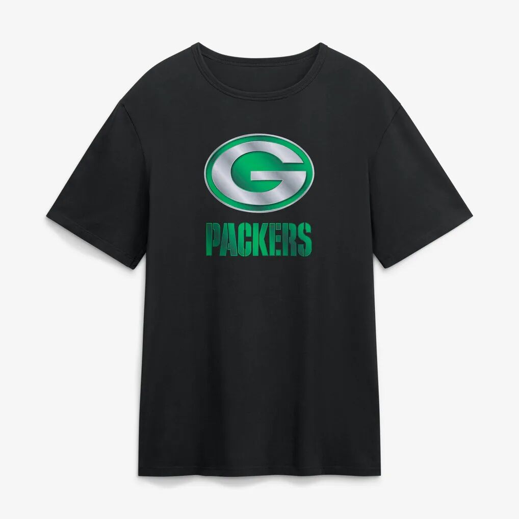 Tucker Kraft Green Bay Packers Metallic Mascot Name & Number T-Shirt