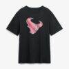 Nico Collins Houston Texans Metallic Mascot Name & Number T-Shirt - Black - Side View