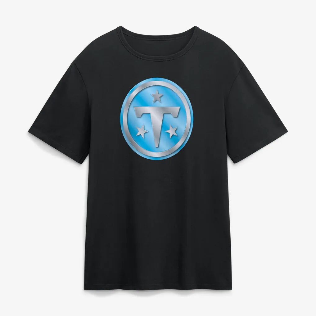 Carnell Tate Tennessee Titans Metallic Mascot Name & Number T-Shirt