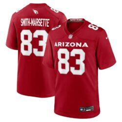 Ihmir Smith-Marsette Arizona Cardinals Nike Team Game Jersey - - Front View