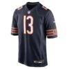 Zavion Thomas Chicago Bears Nike Team Game Jersey - Navy - Alt1