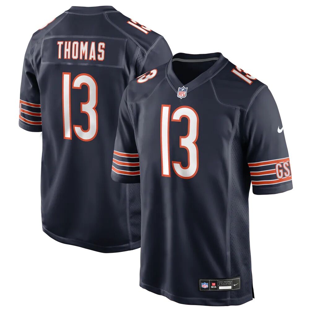 Zavion Thomas Chicago Bears Nike Team Game Jersey