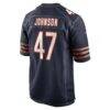 Buddy Johnson Chicago Bears Nike Team Game Jersey - Navy - Alt2