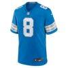 Derrick Moore Detroit Lions Nike Team Game Jersey - Blue - Alt1