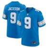 Lucky Jackson Detroit Lions Nike Team Game Jersey - Blue - Front View