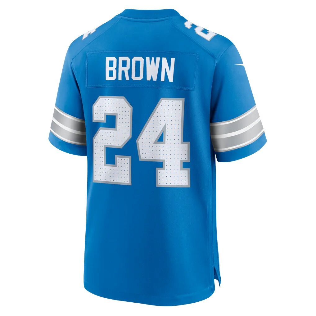 Aamaris Brown Detroit Lions Nike Team Game Jersey