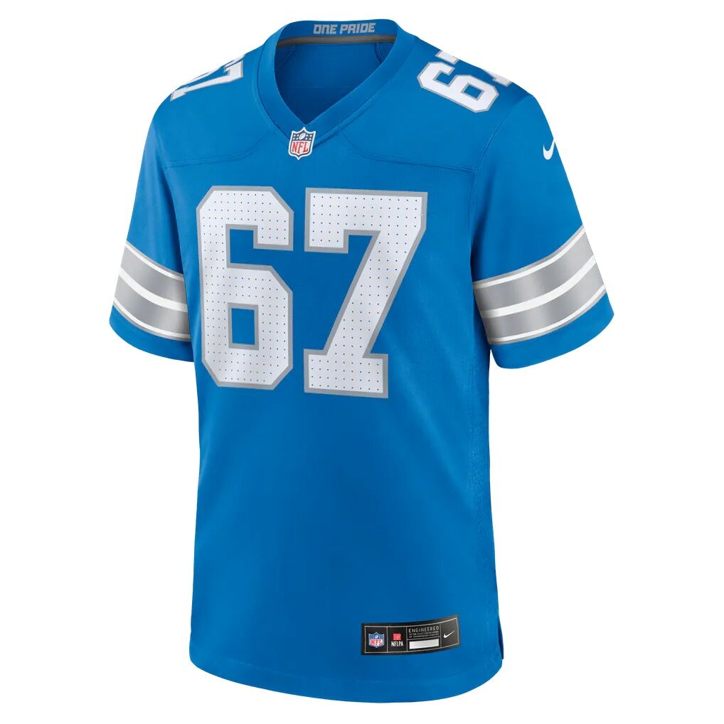 Elijah Klein Detroit Lions Nike Team Game Jersey