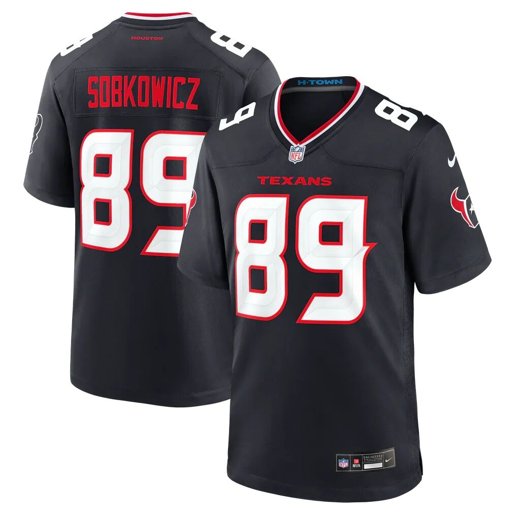 Daniel Sobkowicz Houston Texans Nike Team Game Jersey