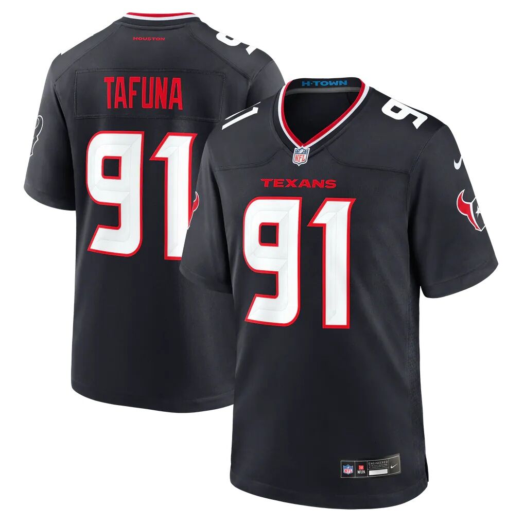 Junior Tafuna Houston Texans Nike Team Game Jersey