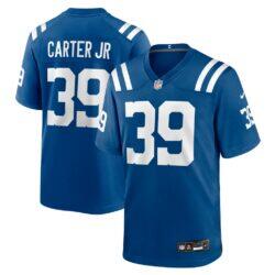 Rob Carter Jr. Indianapolis Colts Nike Team Game Jersey - - Front View