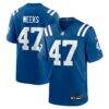 West Weeks Indianapolis Colts Nike Team Game Jersey - - Front View