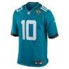 Quinn Ewers Jacksonville Jaguars Nike Team Game Jersey - Teal - Alt1