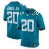 Ameer Abdullah Jacksonville Jaguars Nike Team Game Jersey - Teal - Front View