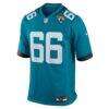 Eli Cox Jacksonville Jaguars Nike Team Game Jersey - Teal - Alt1