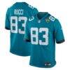 Hayden Rucci Jacksonville Jaguars Nike Team Game Jersey - Teal - Front View