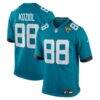 Tanner Koziol Jacksonville Jaguars Nike Team Game Jersey - Teal - Front View