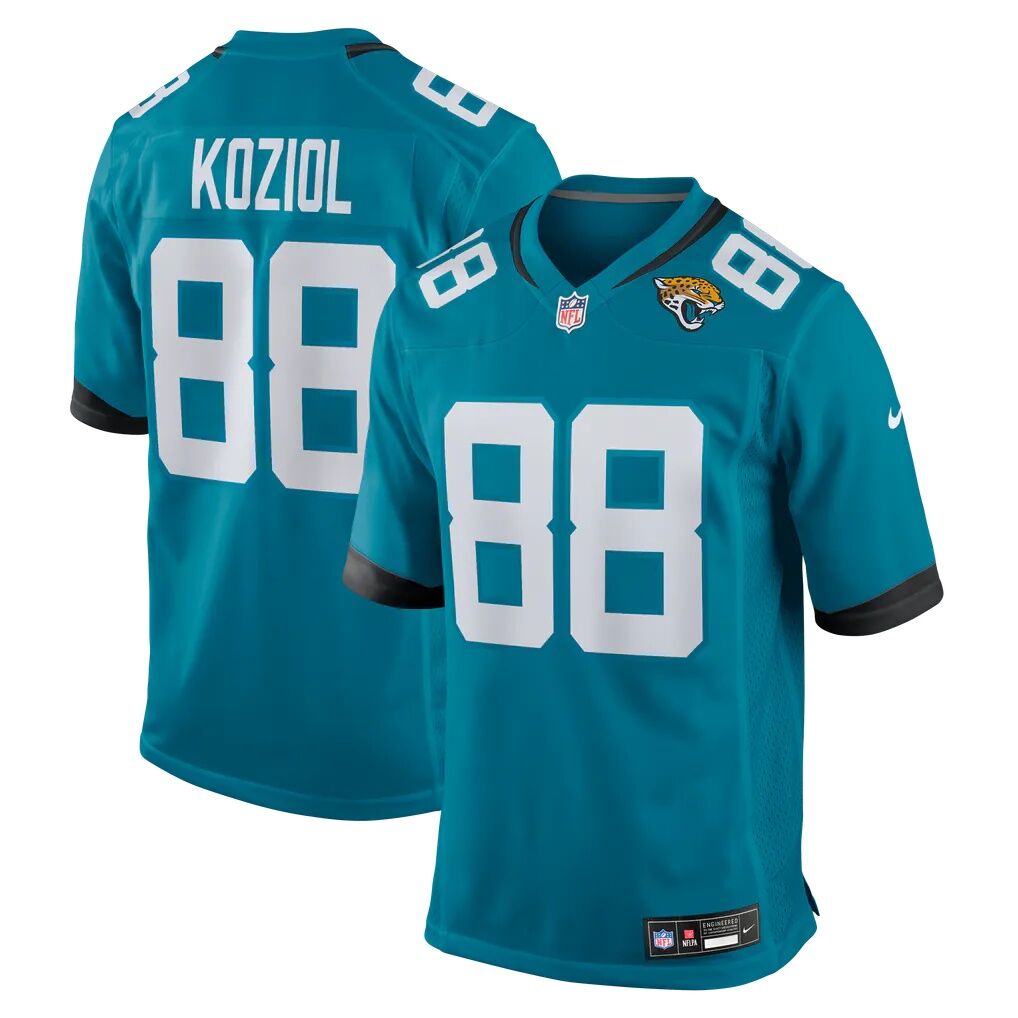 Tanner Koziol Jacksonville Jaguars Nike Team Game Jersey