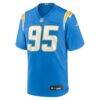 Jordan Jefferson Los Angeles Chargers Nike Team Game Jersey - - Alt1