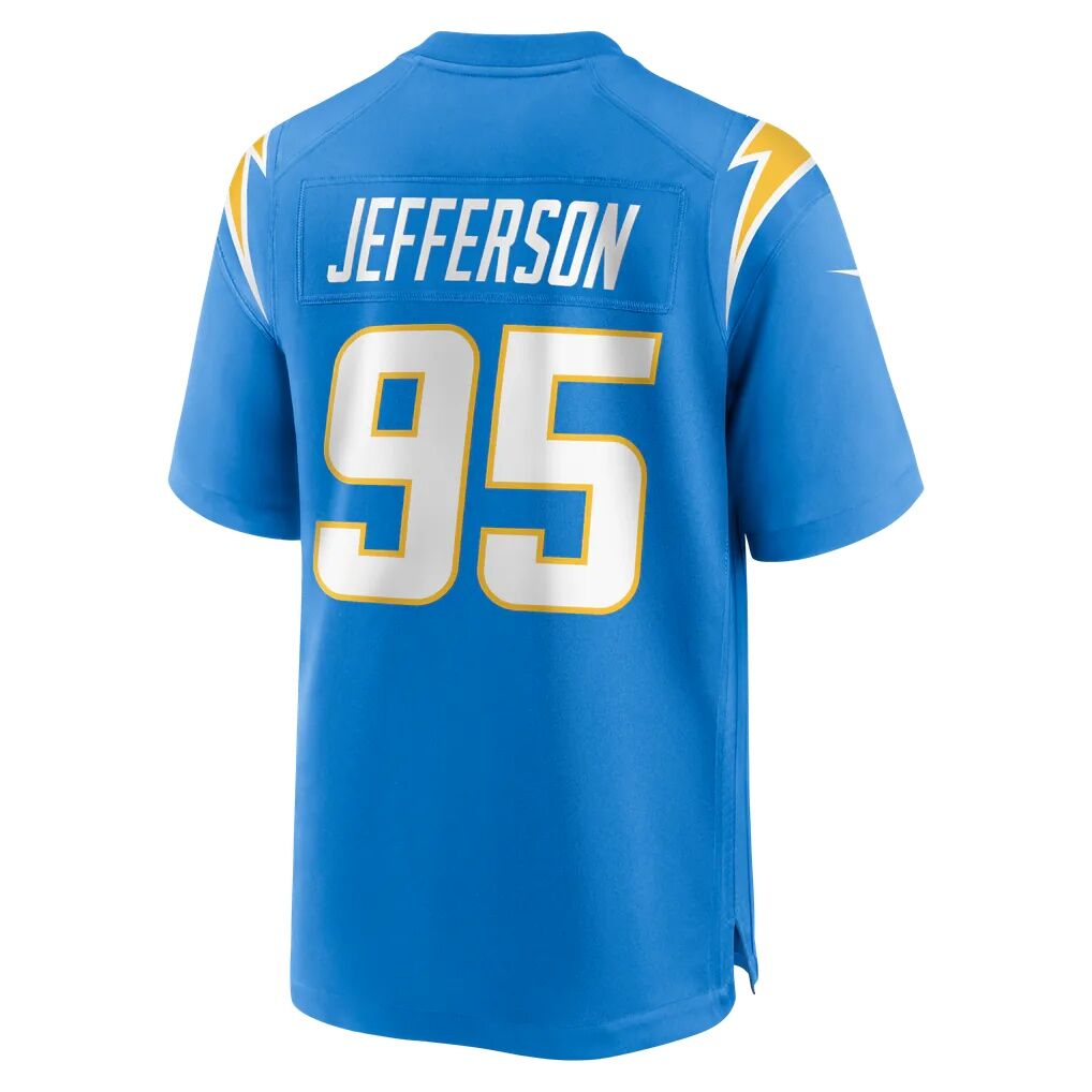 Jordan Jefferson Los Angeles Chargers Nike Team Game Jersey - Powder Blue